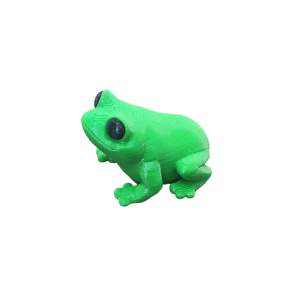 Kurbağa Şeklinde Mini Figür