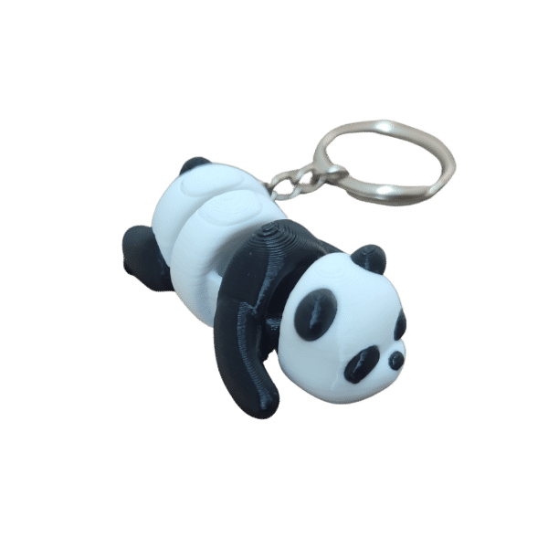 Panda Figürlü 3D Anahtarlık