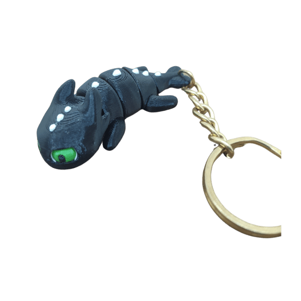 Gecenin Öfkesi Figürlü 3D Anahtarlık