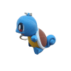 Squirtle Figürlü 3D Hareketli Anahtarlık