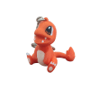 Charmander Figürlü 3D Anahtarlık