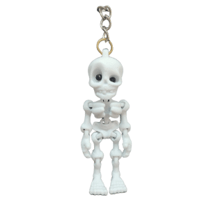 İskelet Figürlü Hareketli 3D Anahtarlık
