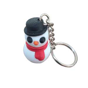 Kardan Adam Figürlü Hareketli 3D Anahtarlık