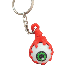 Göz Figürlü Hareketli 3D Anahtarlık