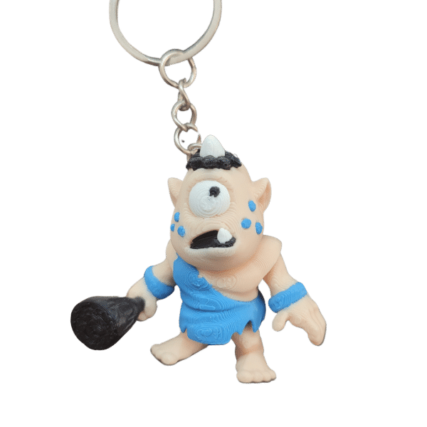 Orgi Figürlü Hareketli 3D Anahtarlık