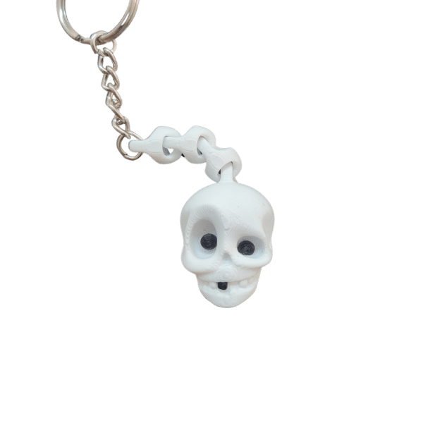 Kuru Kafa Figürlü Hareketli 3D Anahtarlık