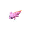 Axolotl Şeklinde Mini Figür