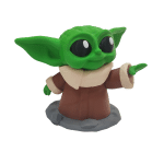 Baby Yoda 3D Figür Büst