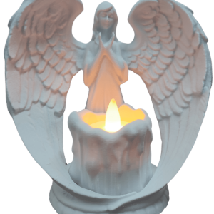 Dekoratif Melek Figürlü Tealight Mumluk