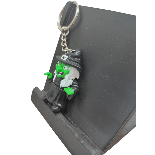 Cadı Figürlü Hareketli 3D Anahtarlık