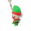 Elf Figürlü Hareketli 3D Anahtarlık