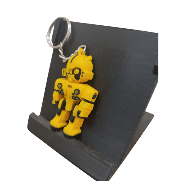 Bumblebee Figürlü Hareketli 3D Anahtarlık