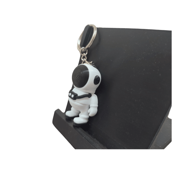 Astronot Figürlü Hareketli 3D Anahtarlık