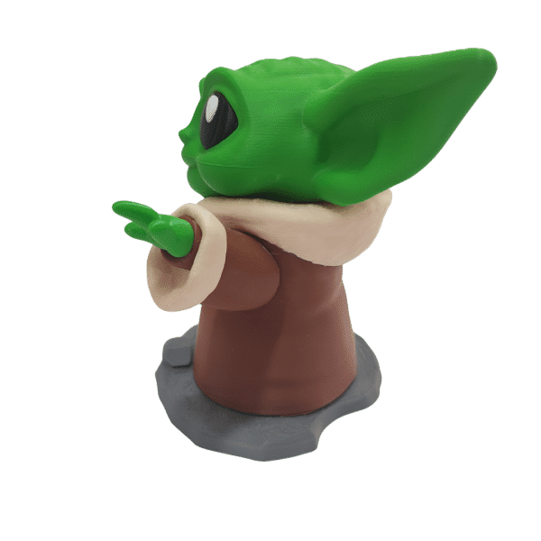 Baby Yoda 3D Figür Büst