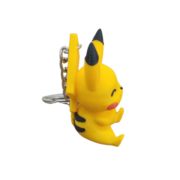 Pikachu Figürlü 3D Anahtarlık