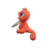 Charmander Figürlü 3D Anahtarlık
