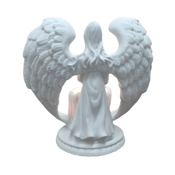 Dekoratif Melek Figürlü Tealight Mumluk