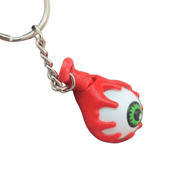 Göz Figürlü Hareketli 3D Anahtarlık