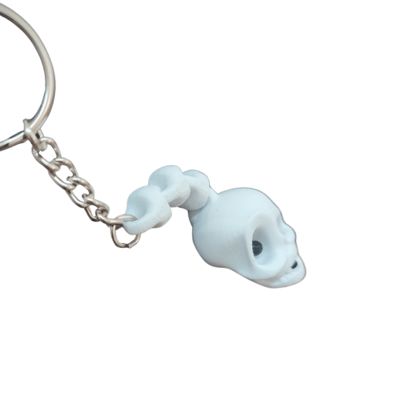 Kuru Kafa Figürlü Hareketli 3D Anahtarlık