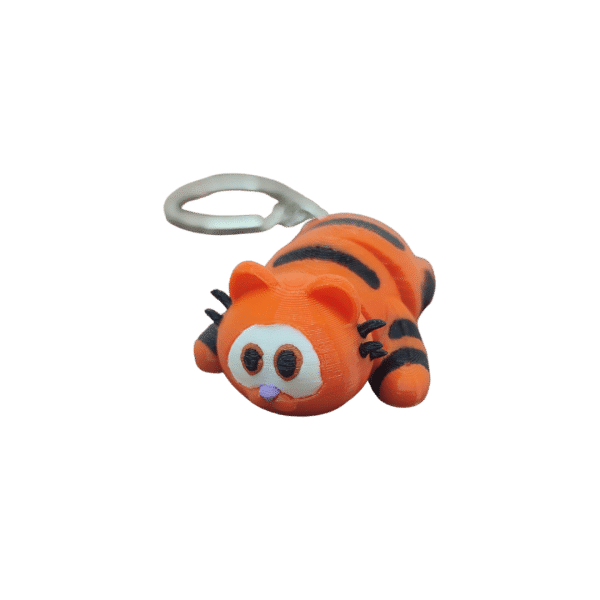 Garfield Figürlü 3D Hareketli Anahtarlık