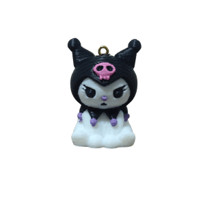 Kuromi 3D Anahtarlık – Gotik Şirinlik Tarzınızda!