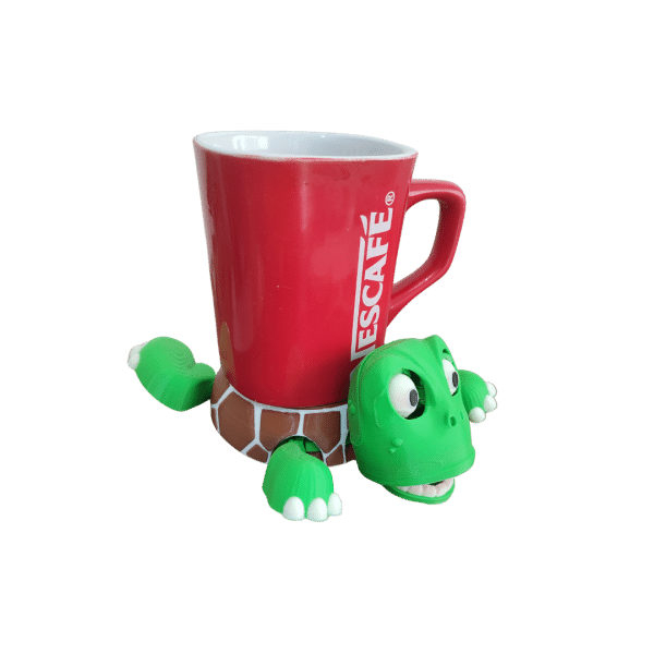 Renkli 3D Hareketli Kaplumbağa Bardak Tutucu