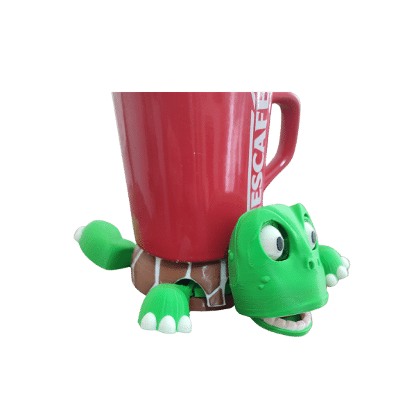 Renkli 3D Hareketli Kaplumbağa Bardak Tutucu