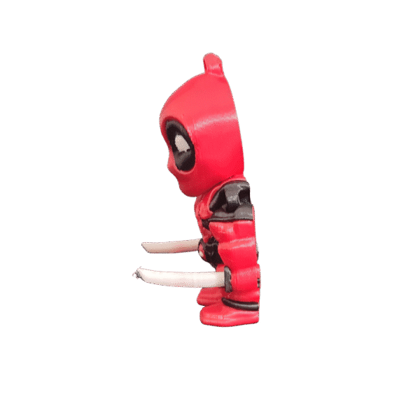 Deadpool Anahtarlık Hareketli 3D Renkli Üretim