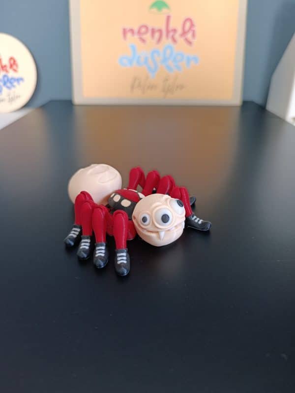 Renkli Örümcek Figür – 8cm ve 11cm