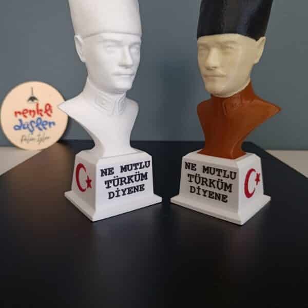 Atatürk Büstü 23cm Özel Üretim