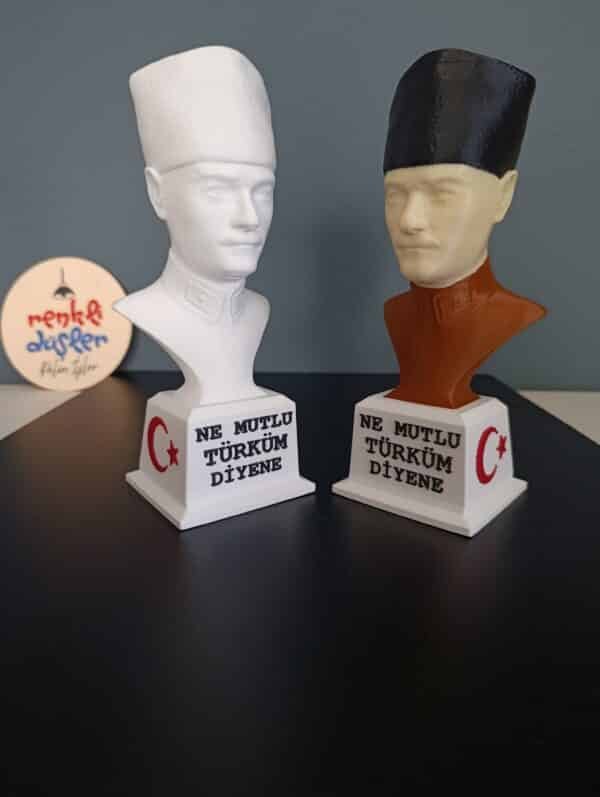 Atatürk Büstü 23cm Özel Üretim