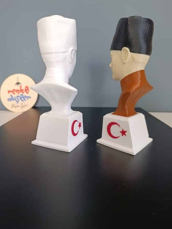 Atatürk Büstü 23cm Özel Üretim
