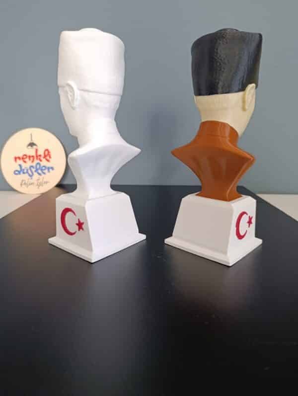 Atatürk Büstü 23cm Özel Üretim