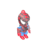 Örümcek Adam - Spider-Man Hareketli Anahtarlık 3D Üretim Renkli Baskı
