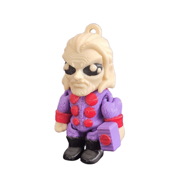 Thor Anahtarlık 3D Renkli Üretim