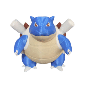 Blastoise Pokemon 15cm Figür 3D Renkli Üretim