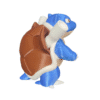 Blastoise Pokemon 15cm Figür 3D Renkli Üretim