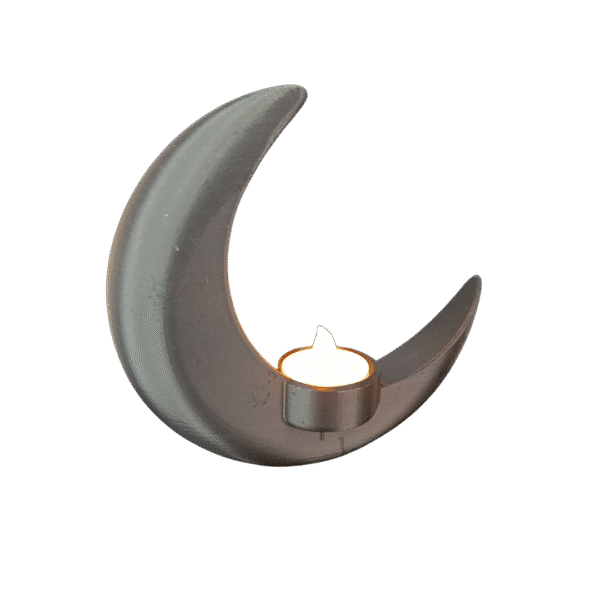 Ay Şeklinde Tealight Mumluk