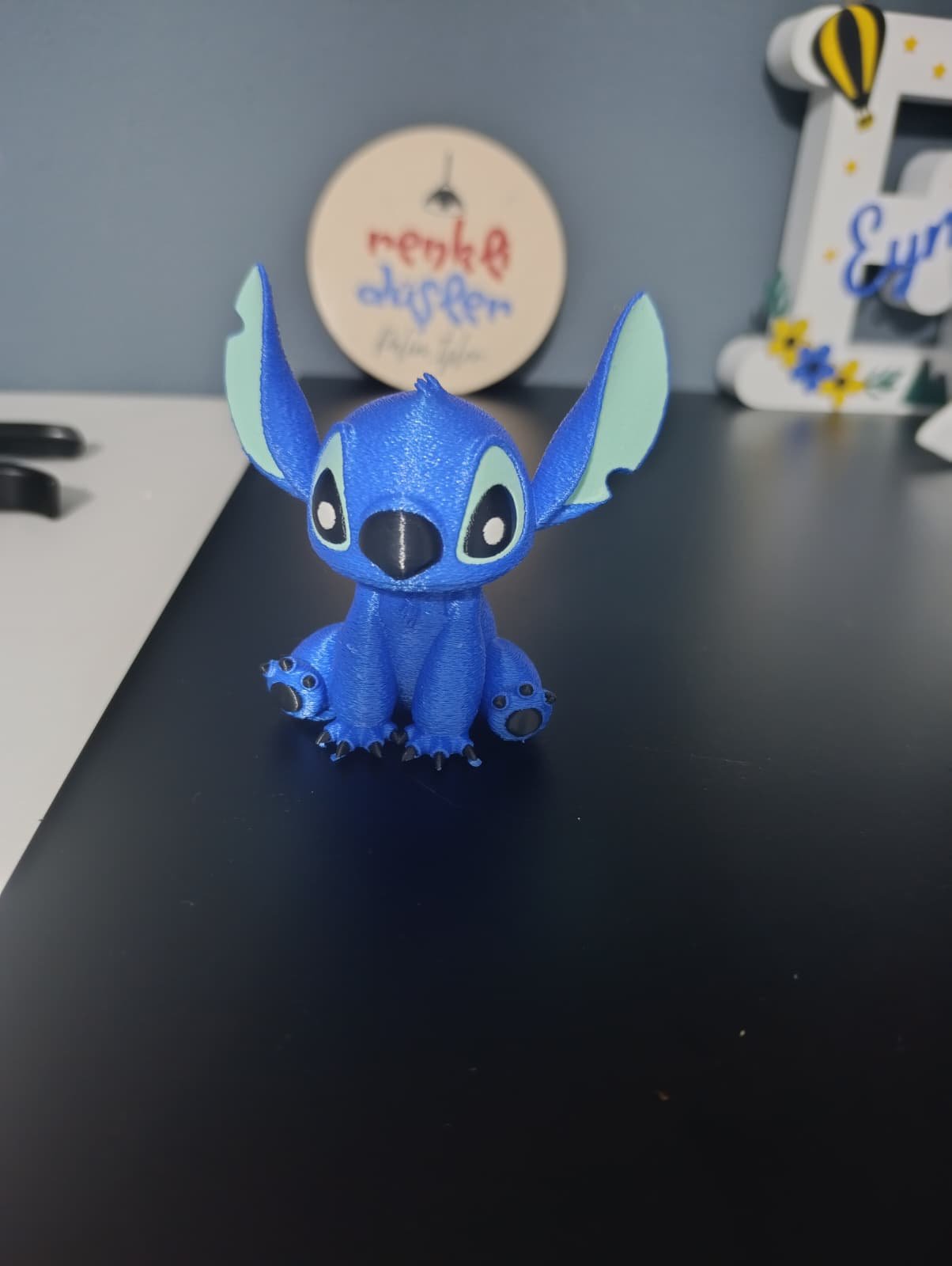Stitch 10 cm Figür – 3D Baskı Renkli Üretim