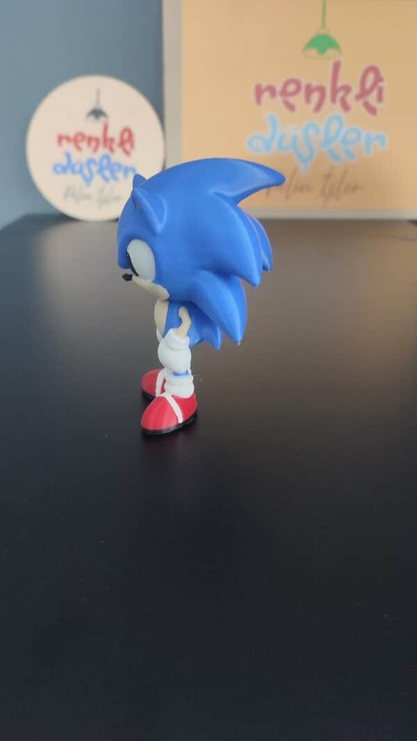 10 Cm Renkli Sonic Figür