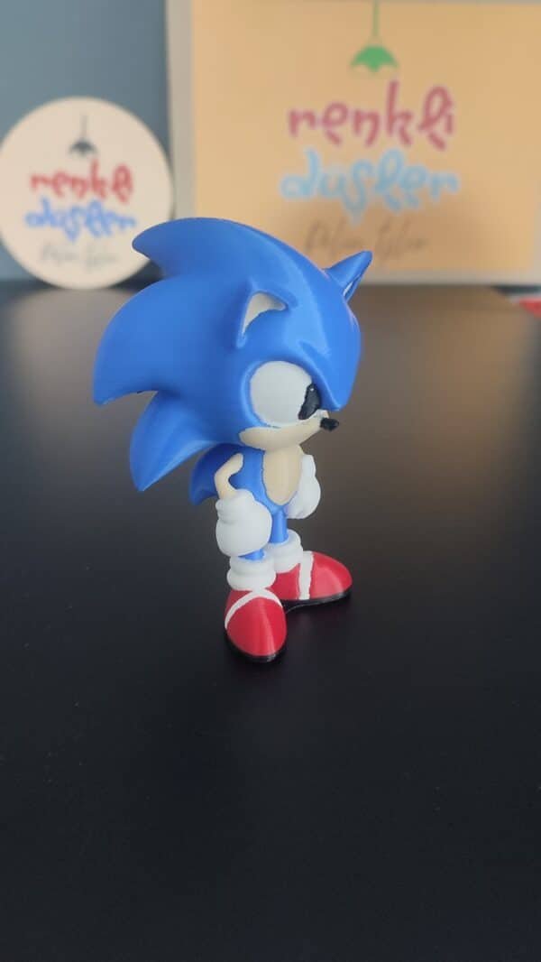 10 Cm Renkli Sonic Figür