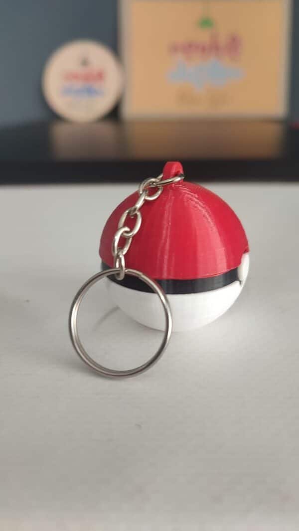 Pokemon Pokeball Anahtarlık
