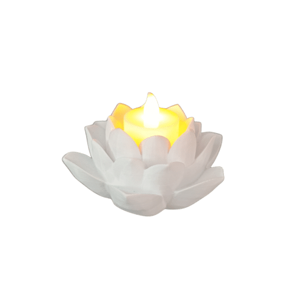 Çiçek Mumluk 10cm Büyük Boy