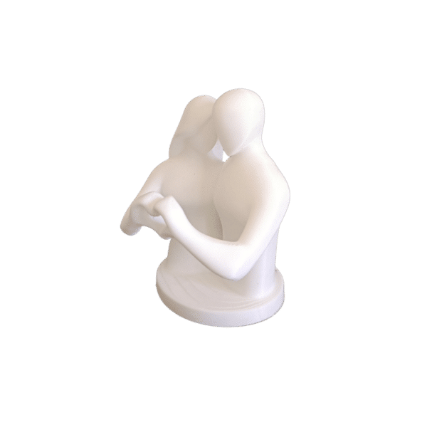 Kalp Yapan Eller Çift Dekor 10cm