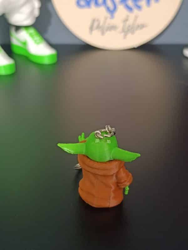 Baby Yoda  Figürlü 3D Anahtarlık 6cm