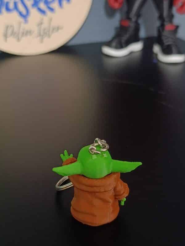 Baby Yoda  Figürlü 3D Anahtarlık 6cm