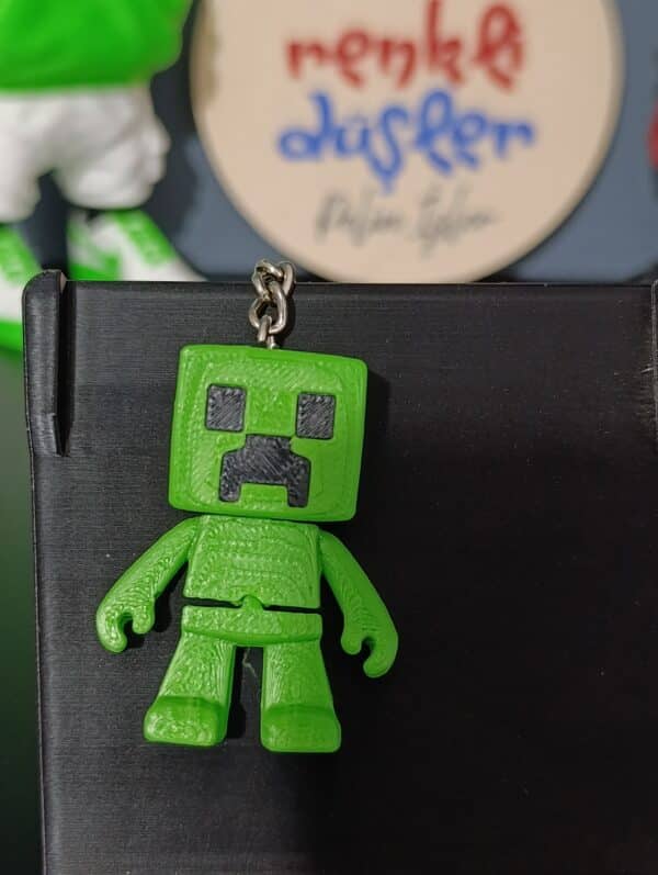 Creeper ( Minecraft )  hareketli anahtarlık