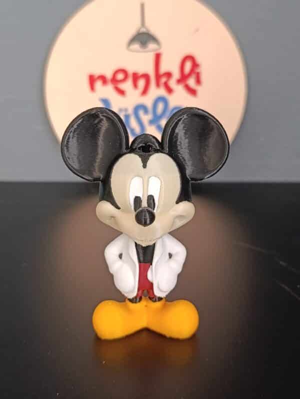 Disney Doktor Mickey Mouse 3D  Figür ( 10 cm )