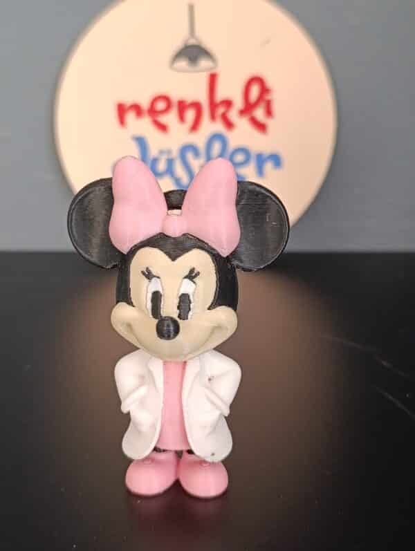 Disney  Doktor Minnie  Mouse 3D  Figür ( 10 cm )