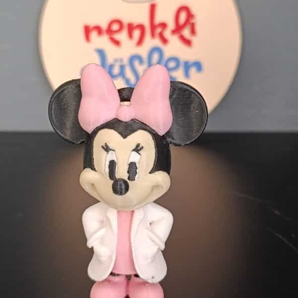 Disney  Doktor Minnie  Mouse 3D  Figür ( 10 cm )